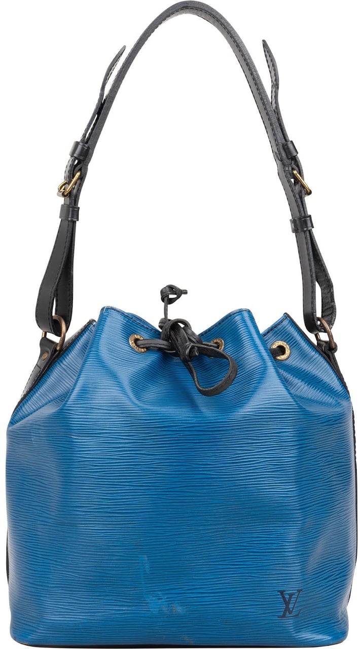 Louis Vuitton Louis Vuitton Bicolor Epi Leather Sac Noe Petit Shoulder Bag Blauw