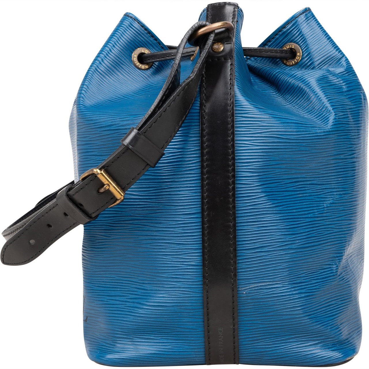 Louis Vuitton Louis Vuitton Bicolor Epi Leather Sac Noe Petit Shoulder Bag Blauw