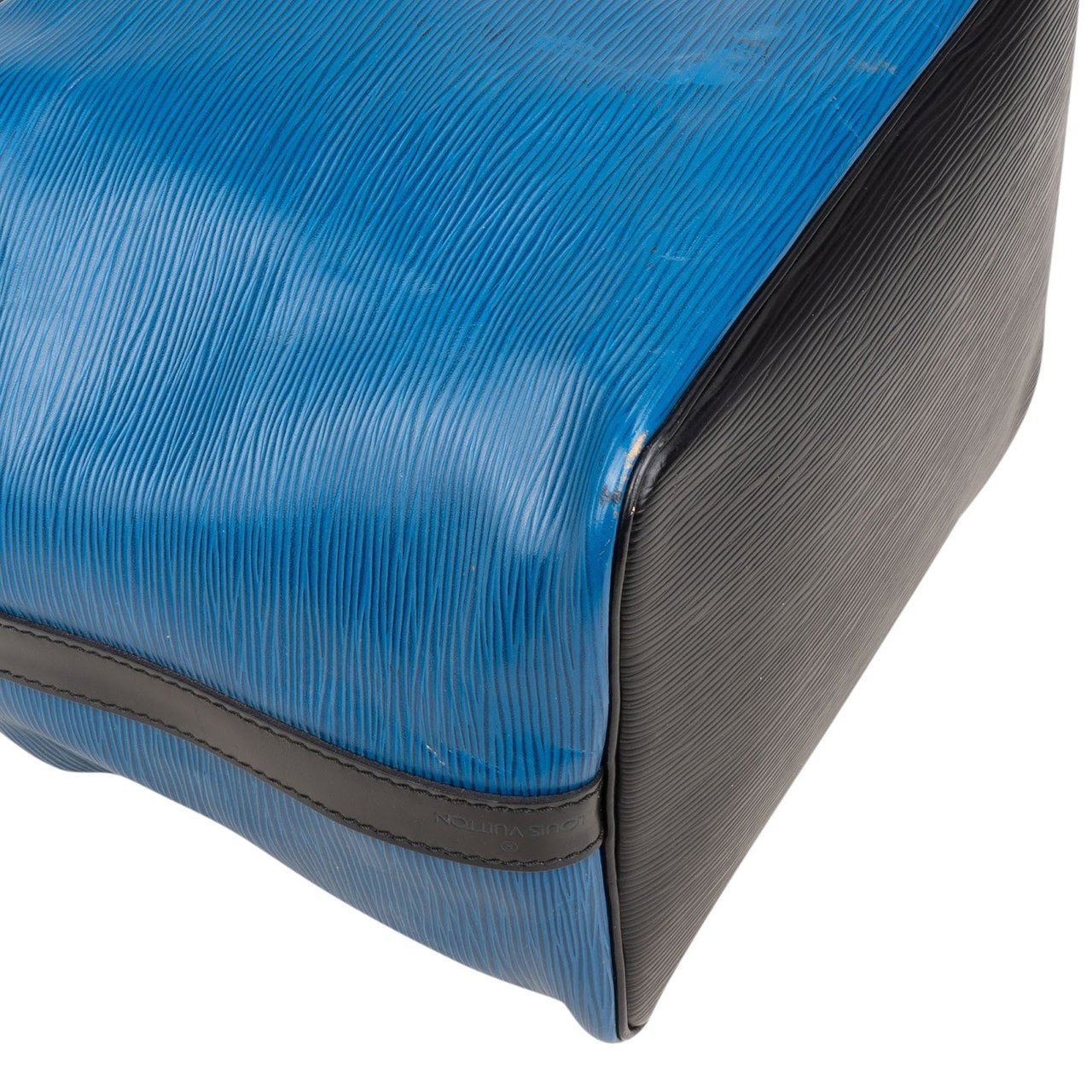 Louis Vuitton Louis Vuitton Bicolor Epi Leather Sac Noe Petit Shoulder Bag Blauw