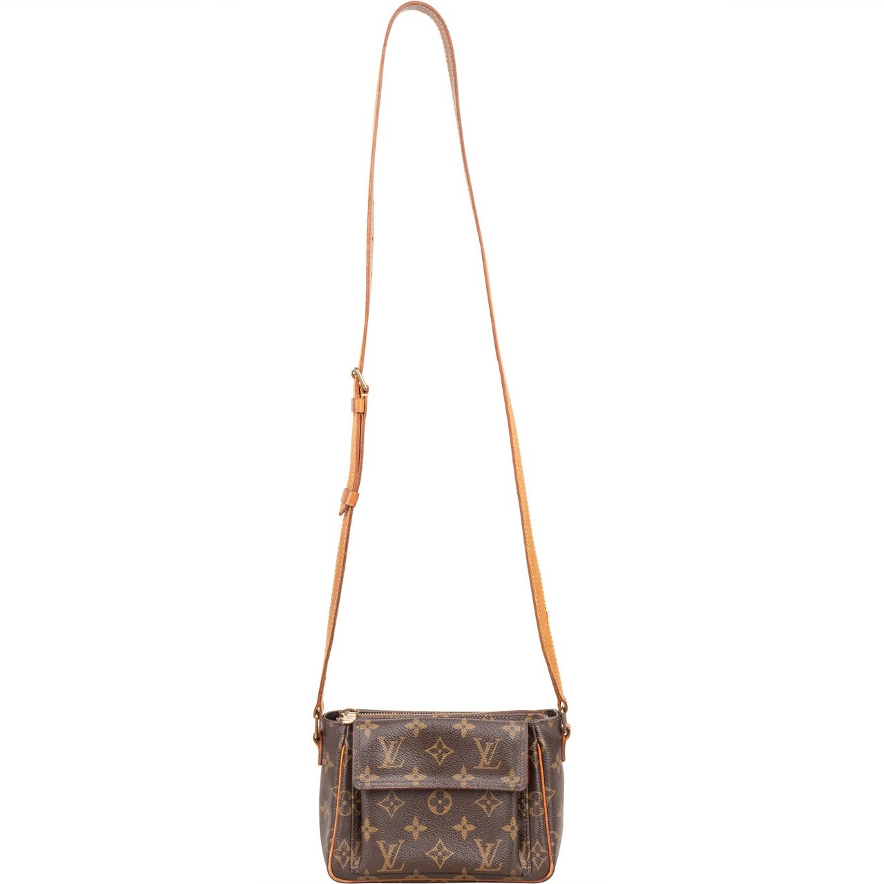 Louis Vuitton Louis Vuitton Monogram Canvas Viva Cite PM Crossbody Bag Bruin