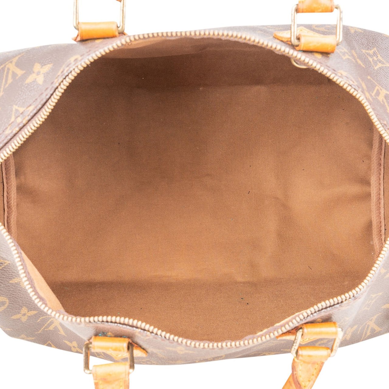 Louis Vuitton Louis Vuitton Monogram Canvas Speedy 35 Handbag Bruin