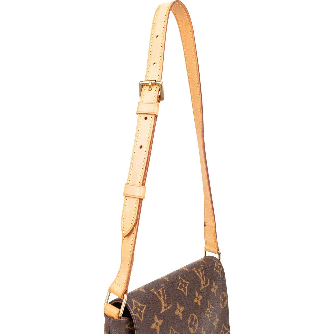 Louis Vuitton Louis Vuitton Monogram Canvas Musette Salsa PM Shoulder Bag Bruin