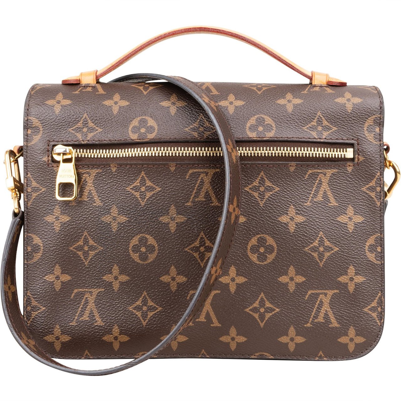 Louis Vuitton Louis Vuitton Monogram Canvas Pochette Métis Crossbody Bag Bruin