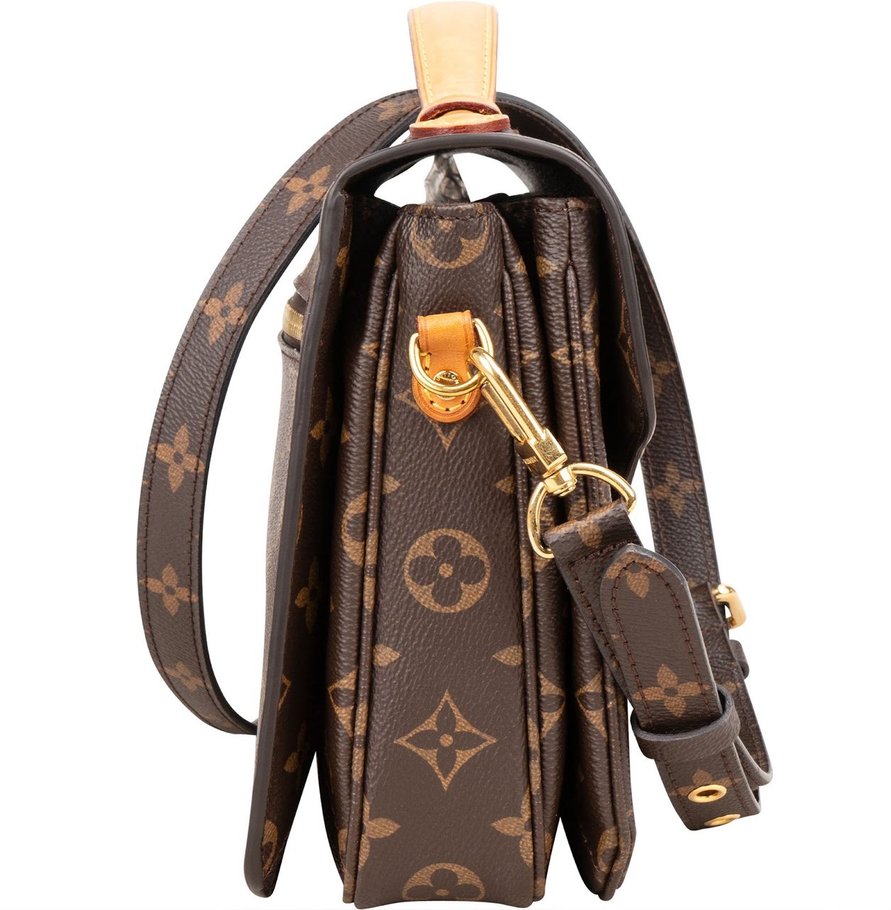 Louis Vuitton Louis Vuitton Monogram Canvas Pochette Métis Crossbody Bag Bruin