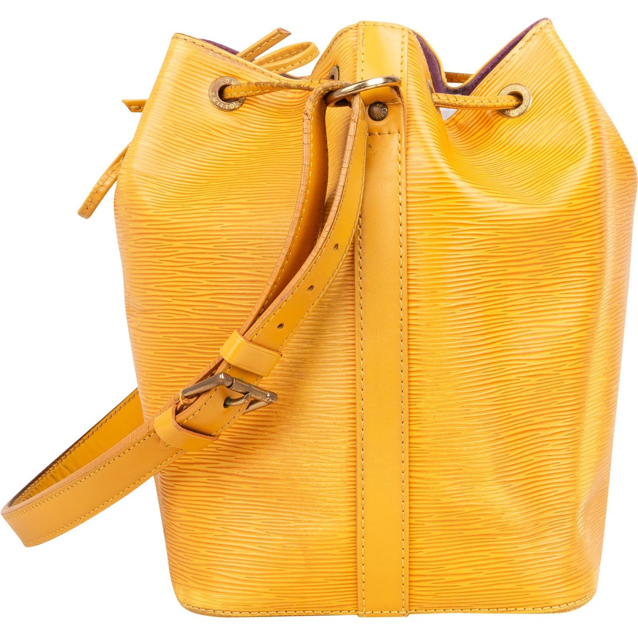 Louis Vuitton Louis Vuitton Yellow Epi Leather Sac Noé Petit Shoulder Bag Geel
