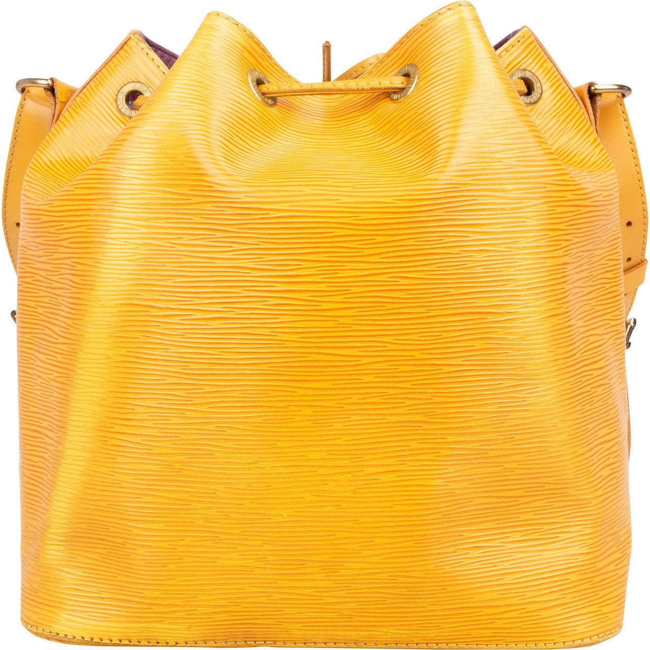 Louis Vuitton Louis Vuitton Yellow Epi Leather Sac Noé Petit Shoulder Bag Geel