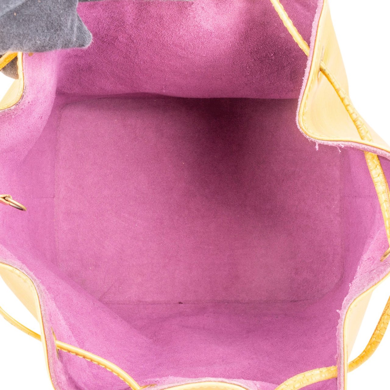 Louis Vuitton Louis Vuitton Yellow Epi Leather Sac Noé Petit Shoulder Bag Geel