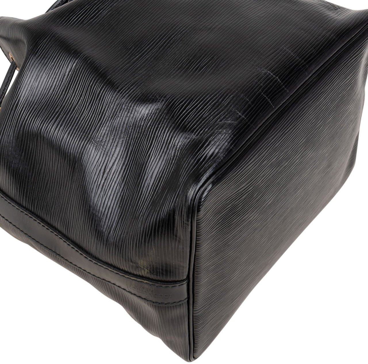 Louis Vuitton Louis Vuitton Noir Epi Leather Sac Noé Petit Shoulder Bag Zwart