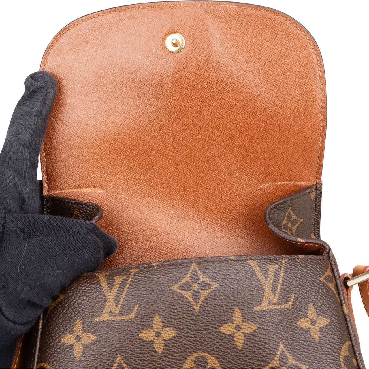 Louis Vuitton Louis Vuitton Monogram Canvas Saint Cloud PM Crossbody Bag Bruin