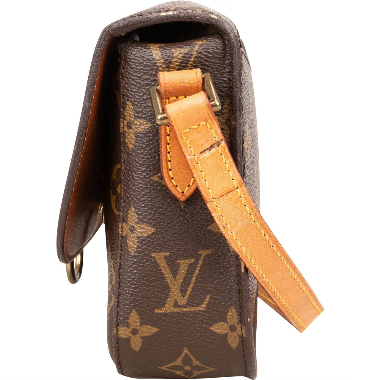 Louis Vuitton Louis Vuitton Monogram Canvas Saint Cloud PM Crossbody Bag Bruin