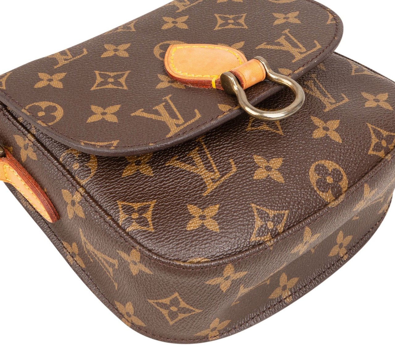 Louis Vuitton Louis Vuitton Monogram Canvas Saint Cloud PM Crossbody Bag Bruin