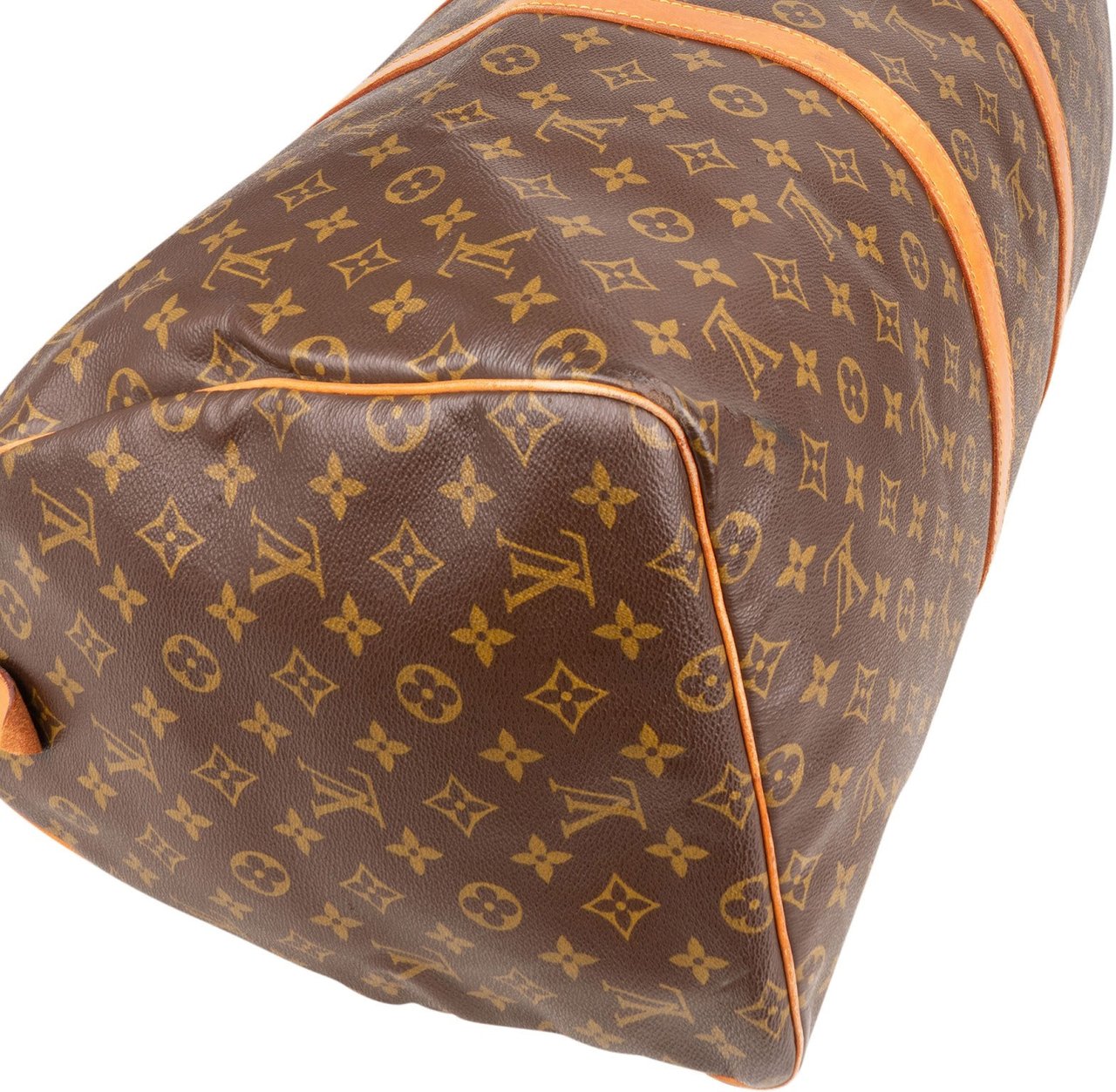 Louis Vuitton Louis Vuitton Monogram Canvas Keepall 55 Travel Bag Bruin