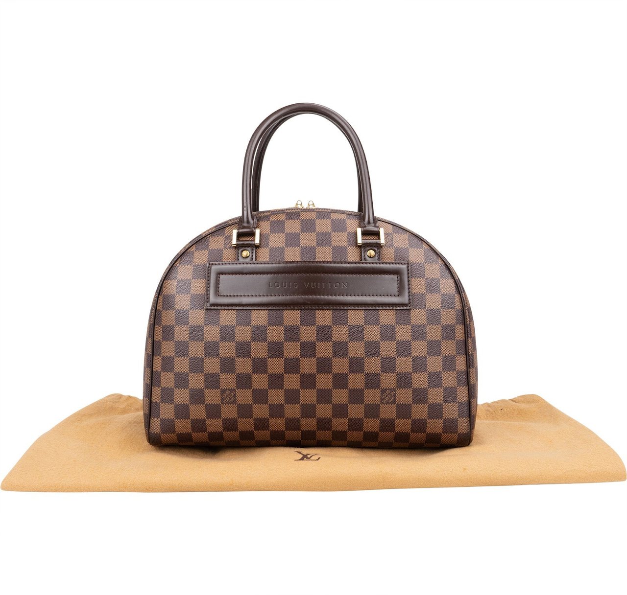 Louis Vuitton Louis Vuitton Monogram Damier Ebene Nolita Handbag Bruin
