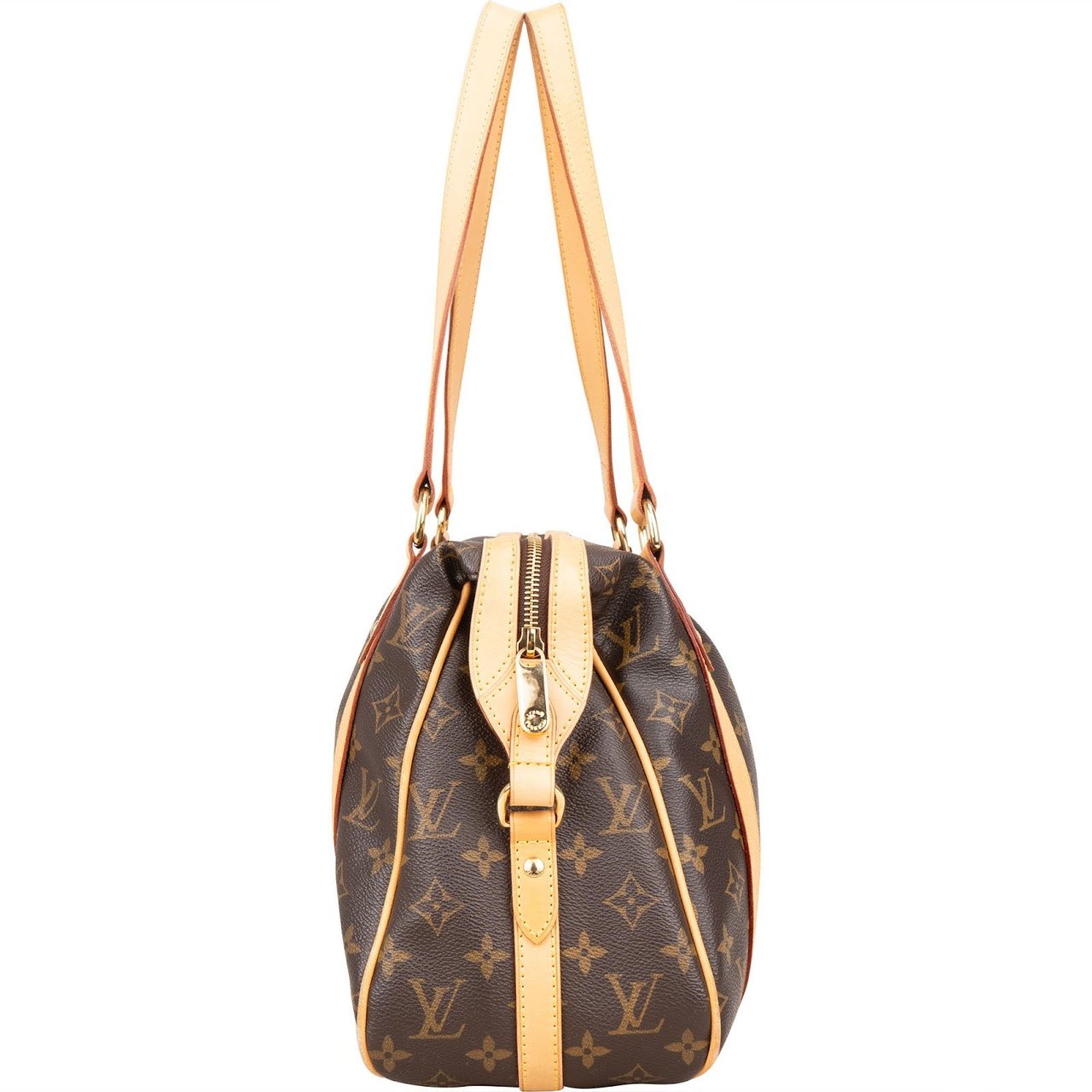 Louis Vuitton Monogram Canvas Stresa PM Shoulder Bag Bruin