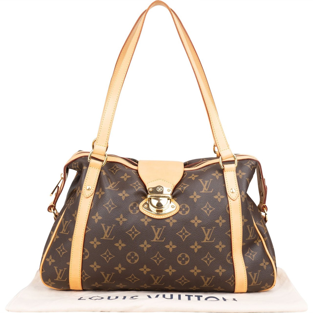 Louis Vuitton Louis Vuitton Monogram Canvas Stresa PM Shoulder Bag Bruin