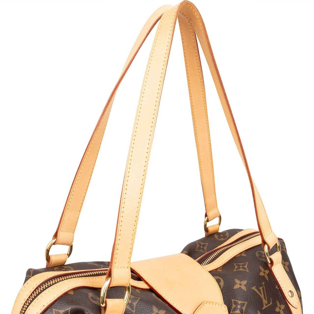 Louis Vuitton Monogram Canvas Stresa PM Shoulder Bag Bruin