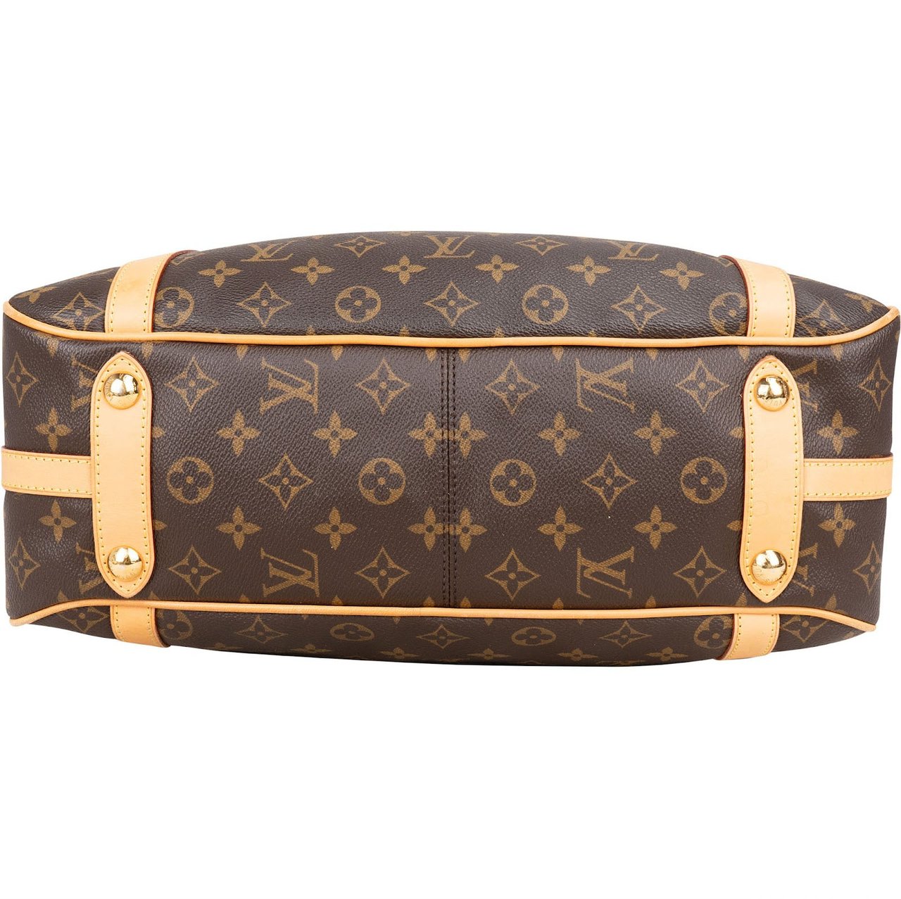 Louis Vuitton Monogram Canvas Stresa PM Shoulder Bag Bruin