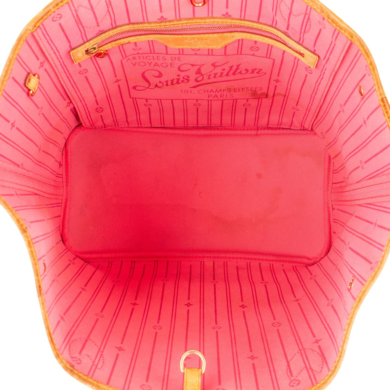 Louis Vuitton Louis Vuitton Monogram Canvas Limited Roses Neverfull MM Shoulder Bag Bruin