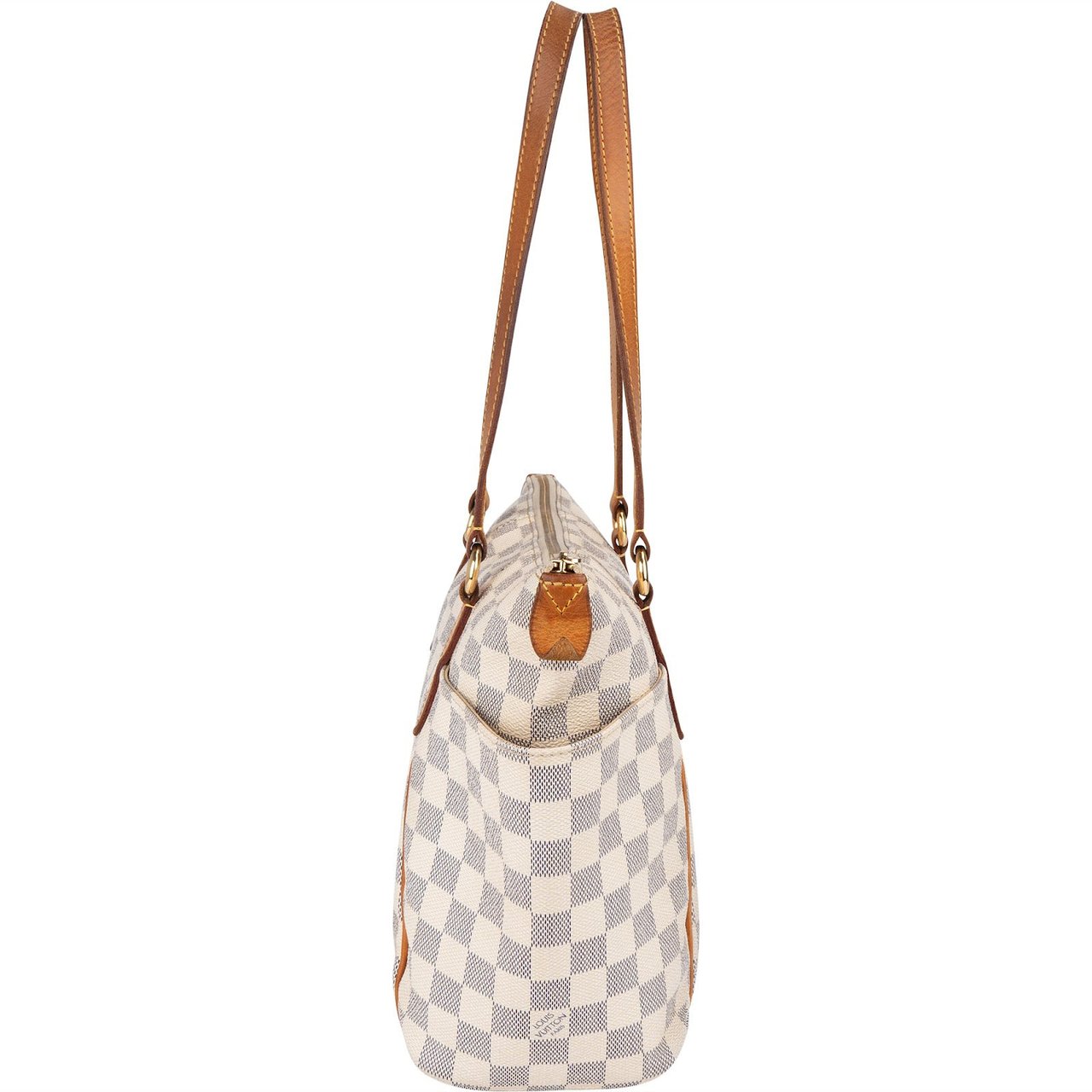 Louis Vuitton Louis Vuitton Monogram Damier Azur Canvas Totally PM Shoulder Bag Wit