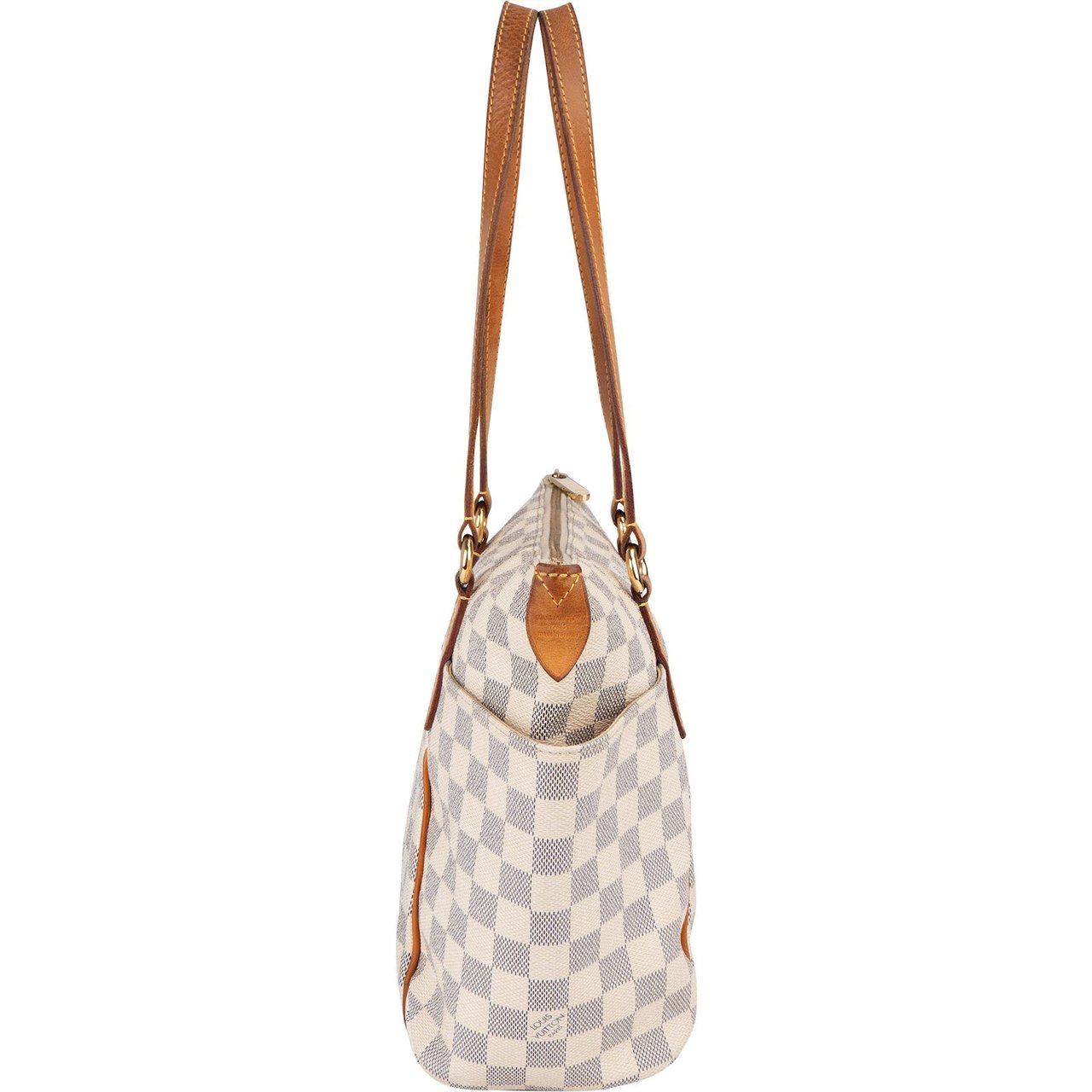 Louis Vuitton Louis Vuitton Monogram Damier Azur Canvas Totally PM Shoulder Bag Wit