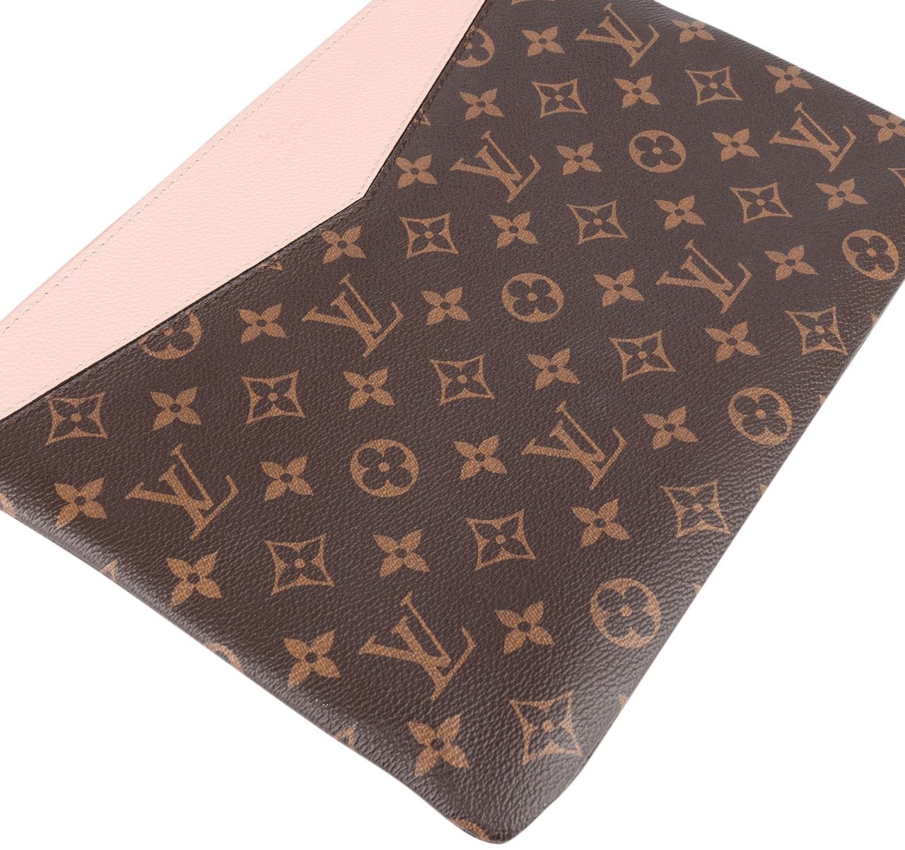 Louis Vuitton Louis Vuitton Monogram Canvas Daily Pouch MNG Clutch Bruin