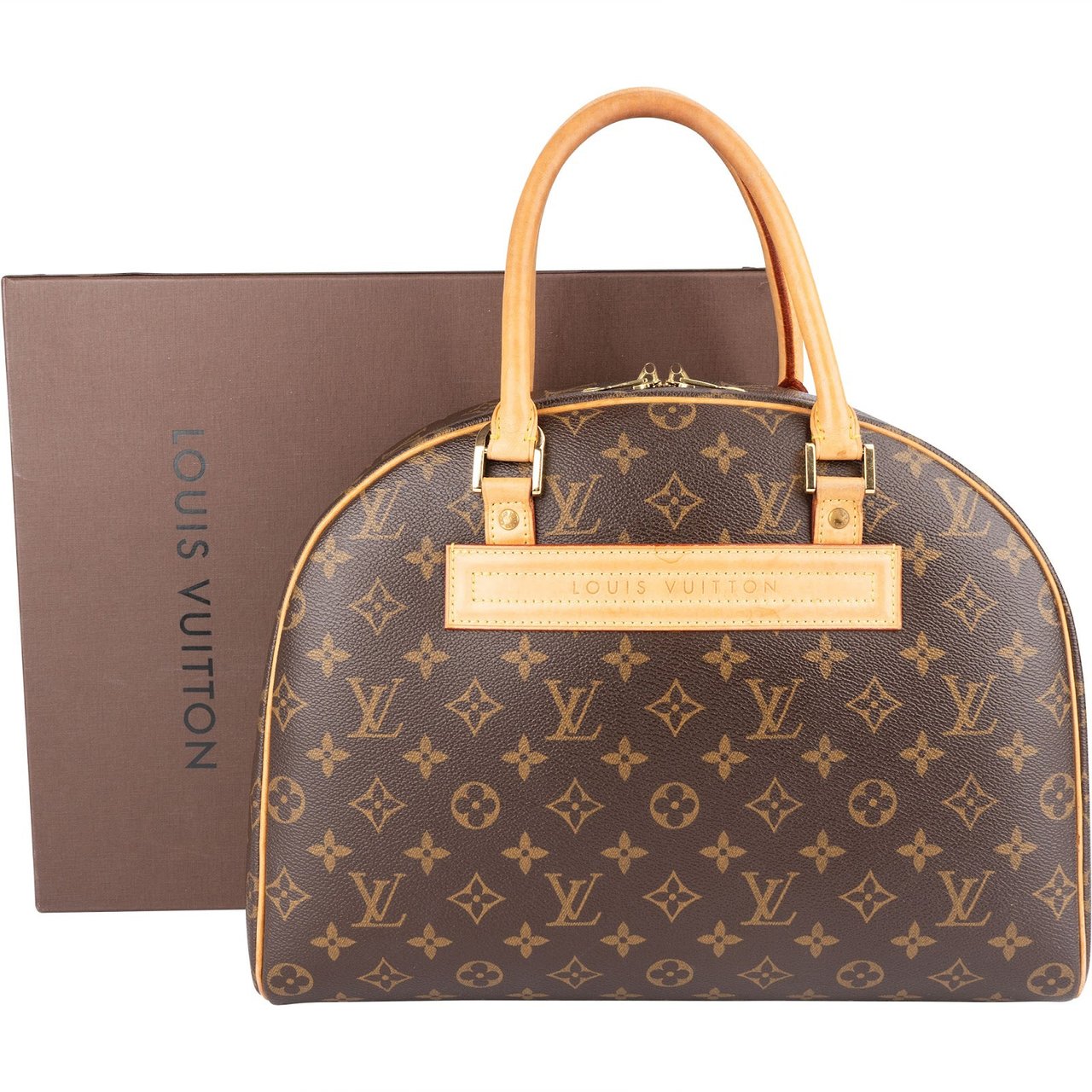 Louis Vuitton Monogram Canvas Nolita Handbag Special Order Bruin