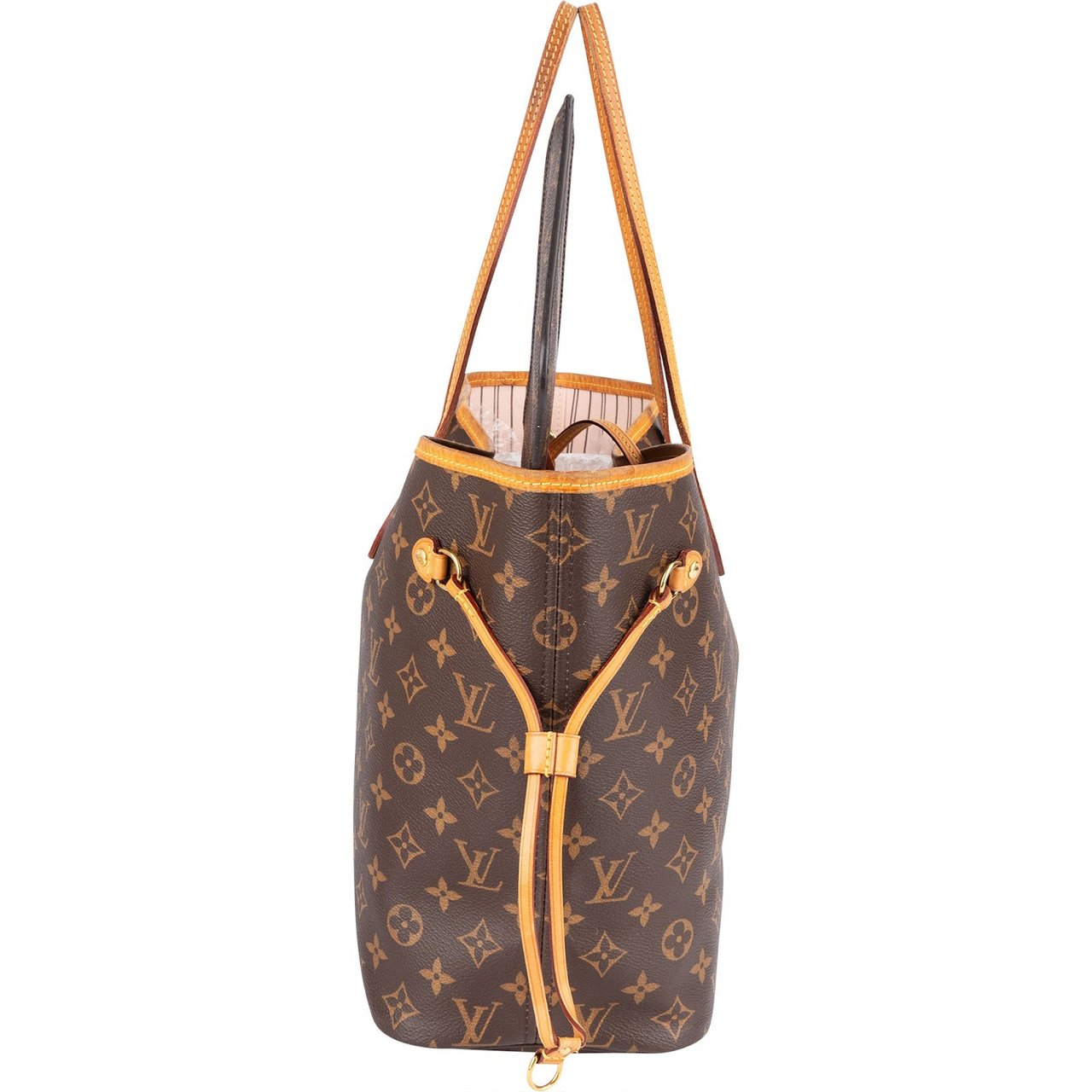 Louis Vuitton Louis Vuitton Monogram Canvas Neverfull MM Shoulder Bag Bruin