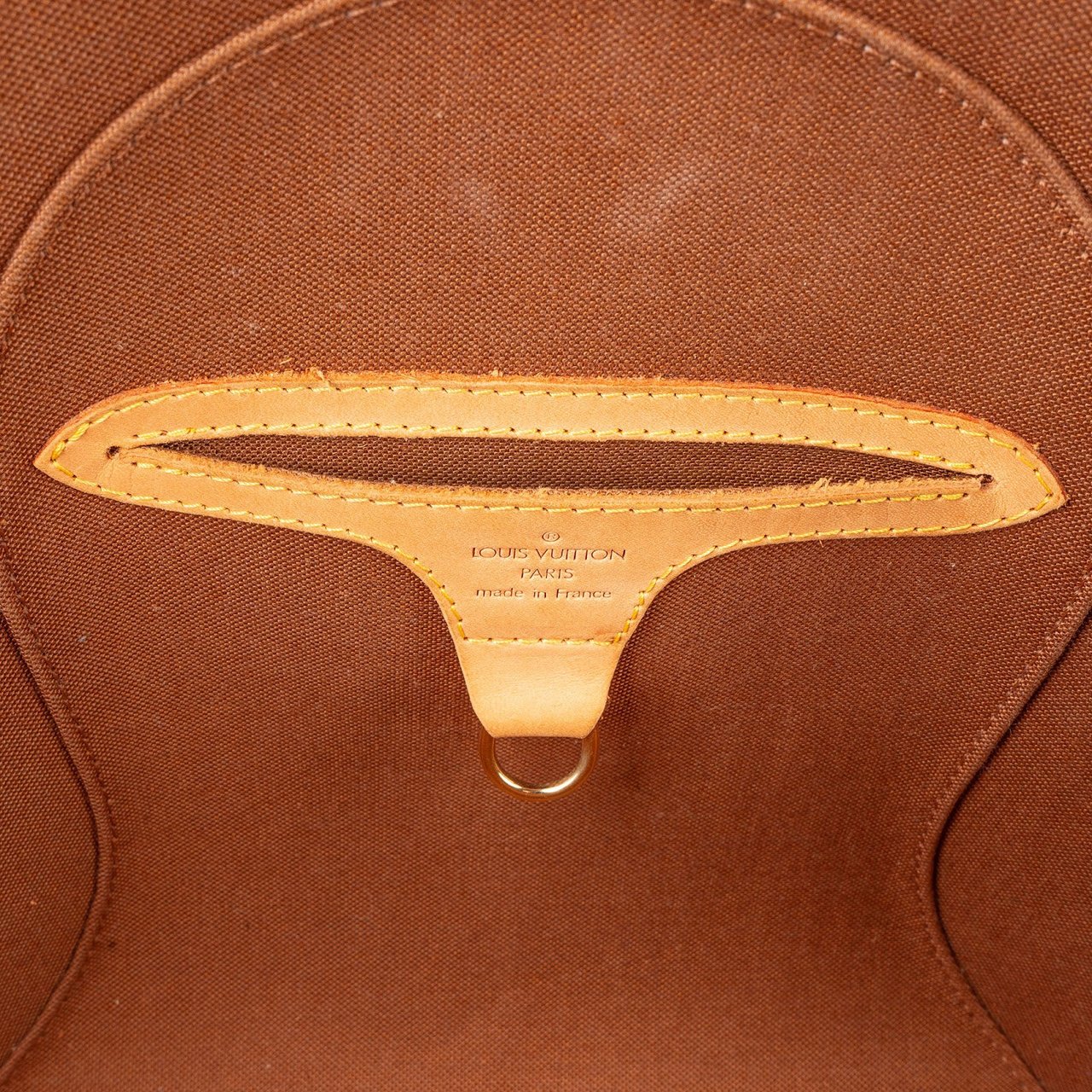 Louis Vuitton Louis Vuitton Monogram Canvas Ellipse MM Handbag Bruin