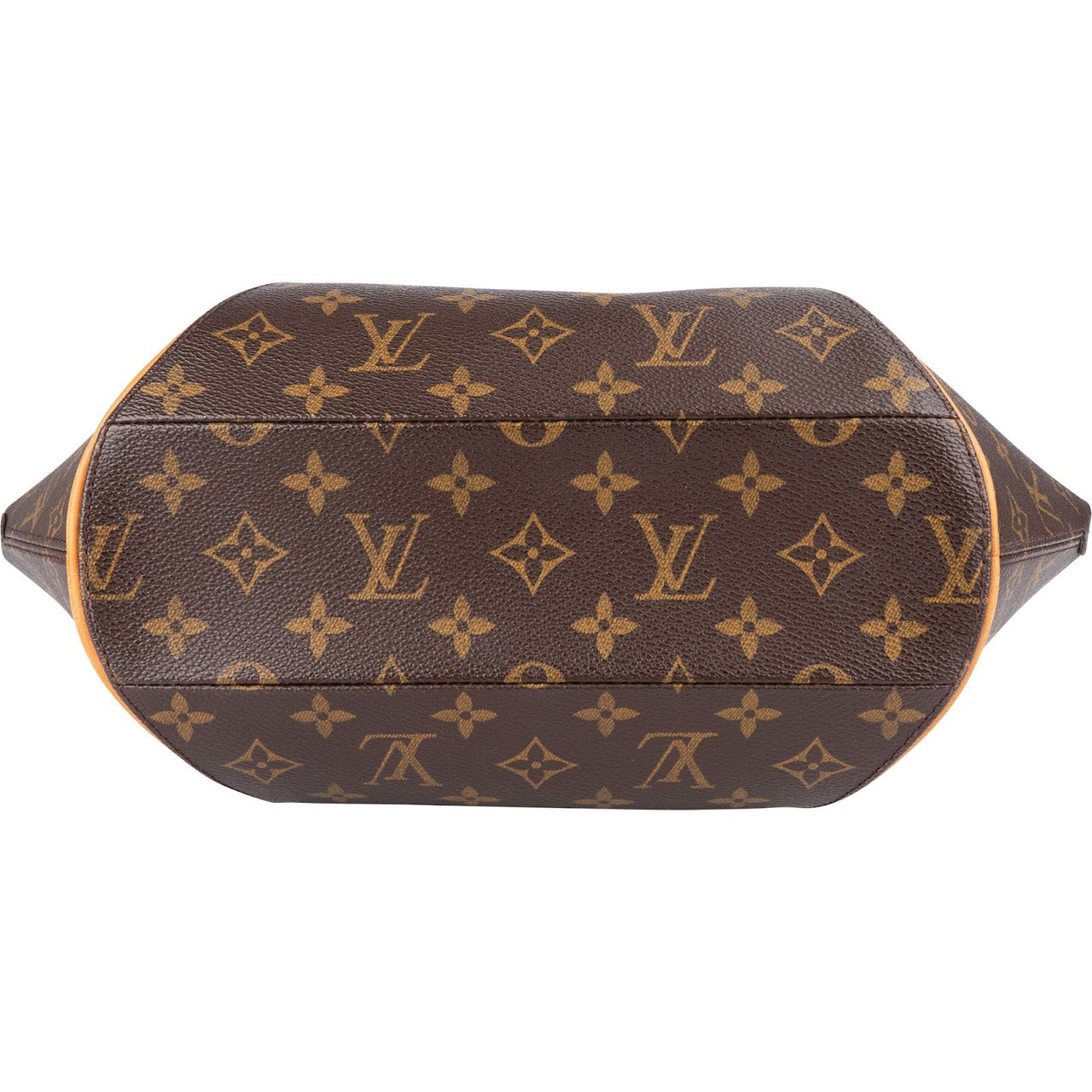 Louis Vuitton Louis Vuitton Monogram Canvas Ellipse MM Handbag Bruin