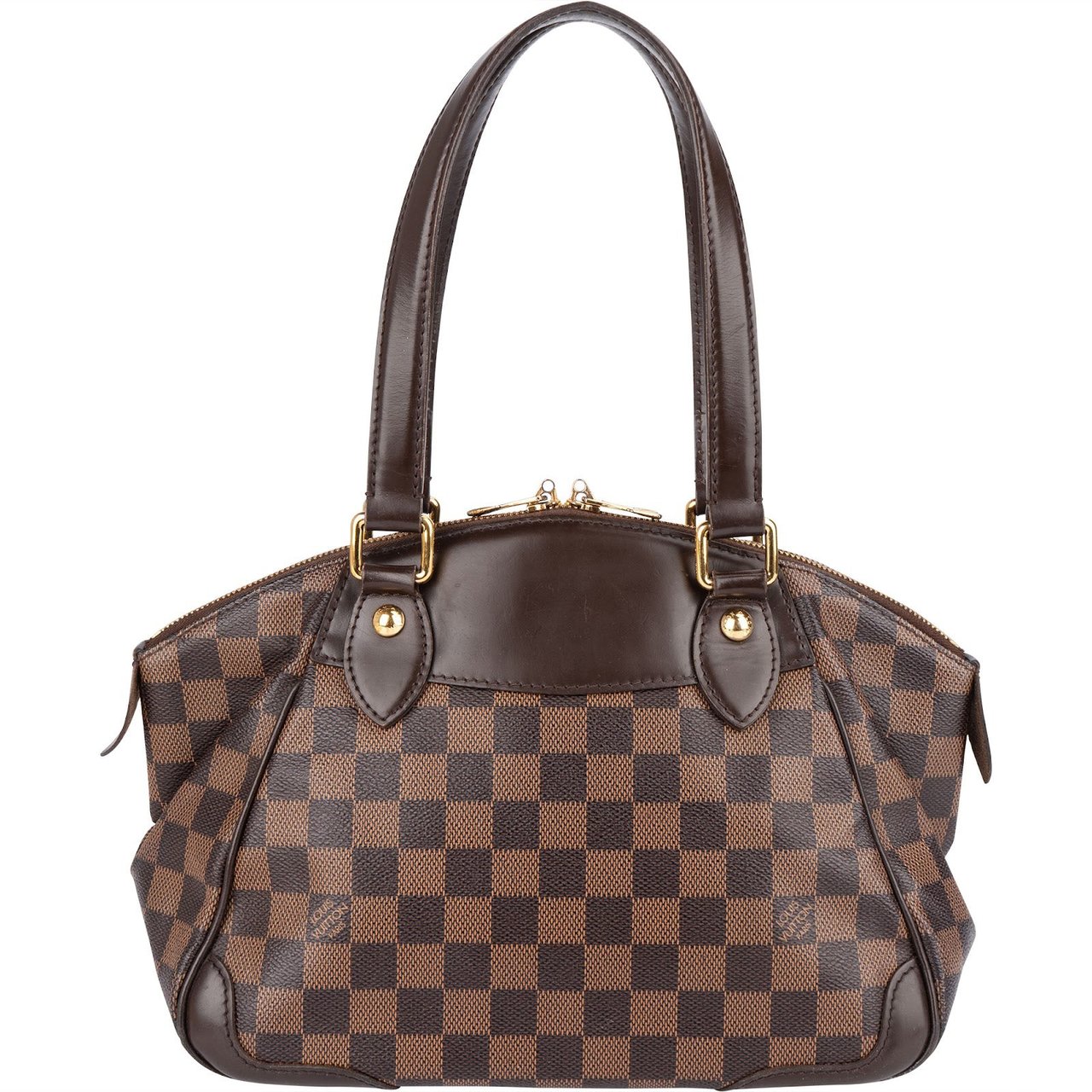 Louis Vuitton Louis Vuitton Monogram Damier Ebene Verona PM Handbag Bruin