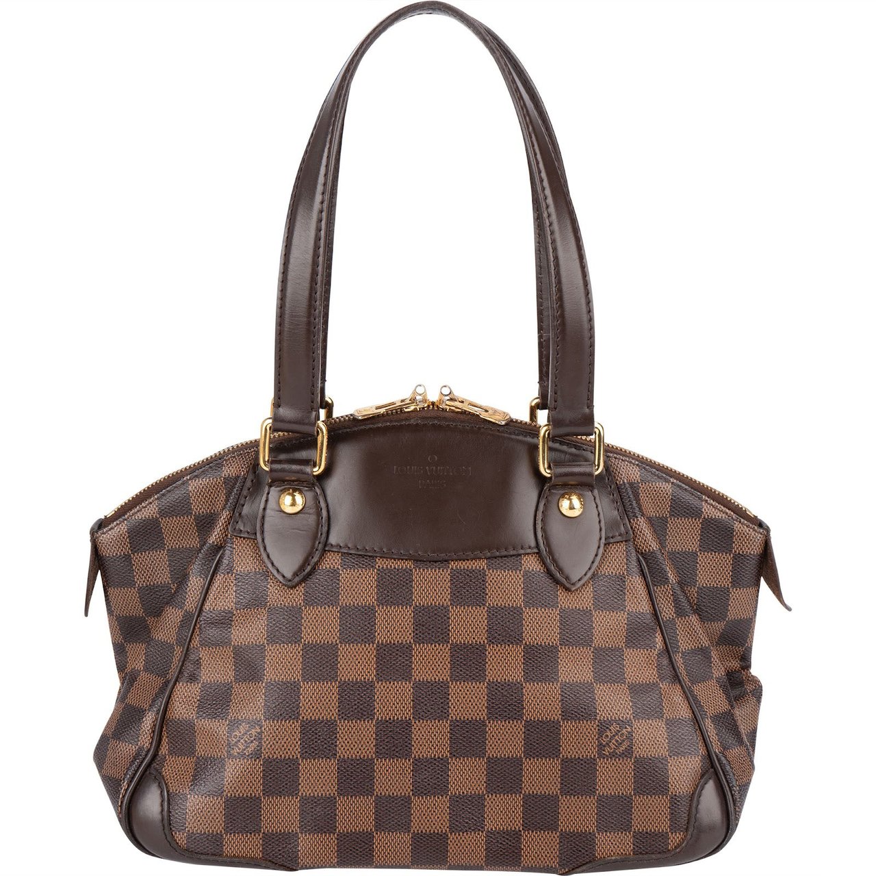 Louis Vuitton Louis Vuitton Monogram Damier Ebene Verona PM Handbag Bruin