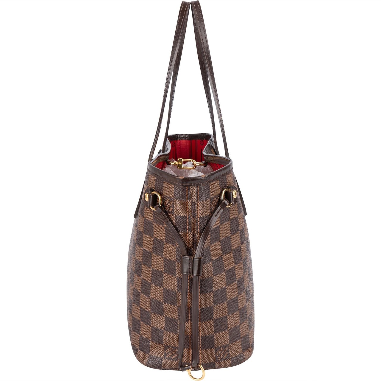 Louis Vuitton Louis Vuitton Monogram Damier Ebene Neverfull PM Shoulder Bag Bruin