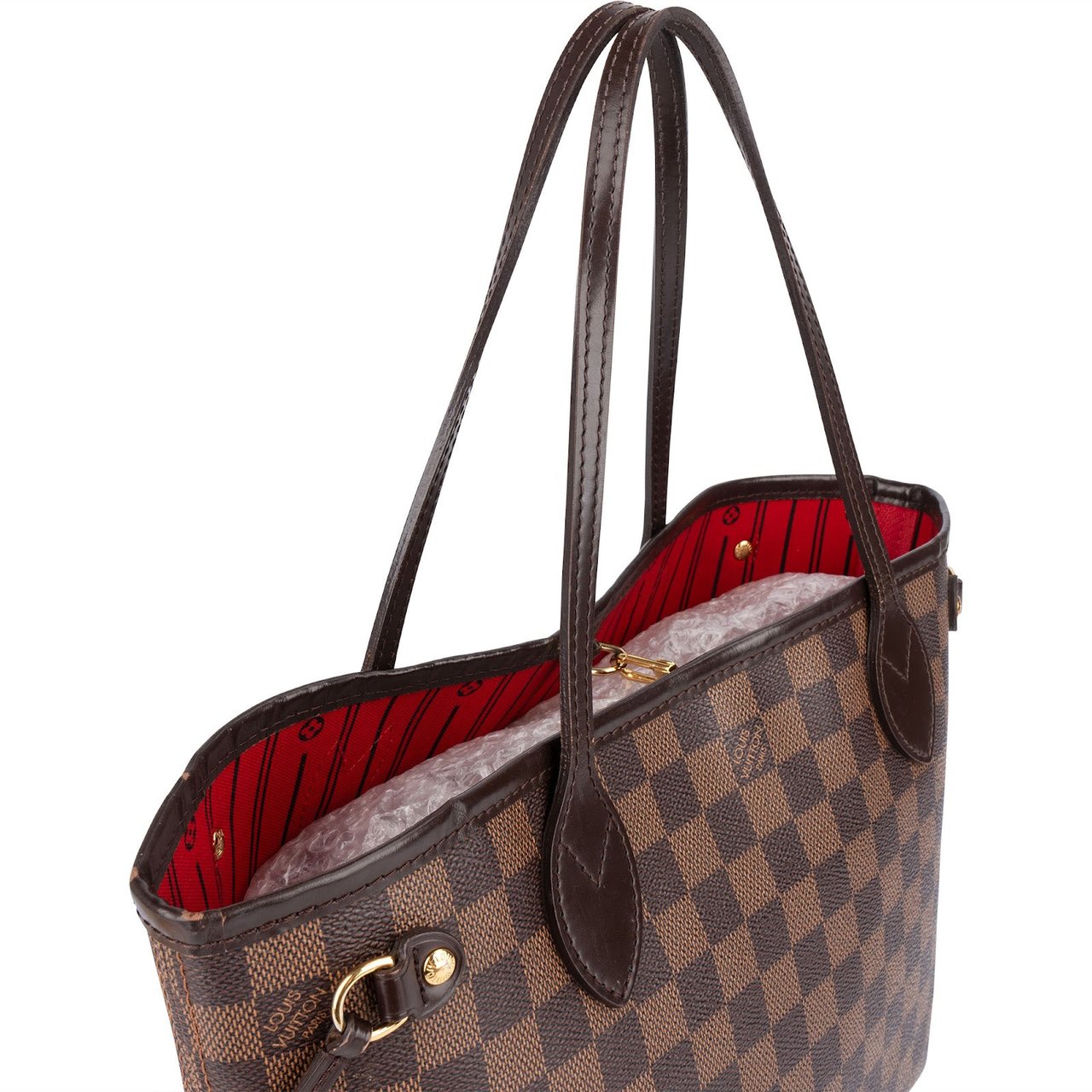 Louis Vuitton Louis Vuitton Monogram Damier Ebene Neverfull PM Shoulder Bag Bruin