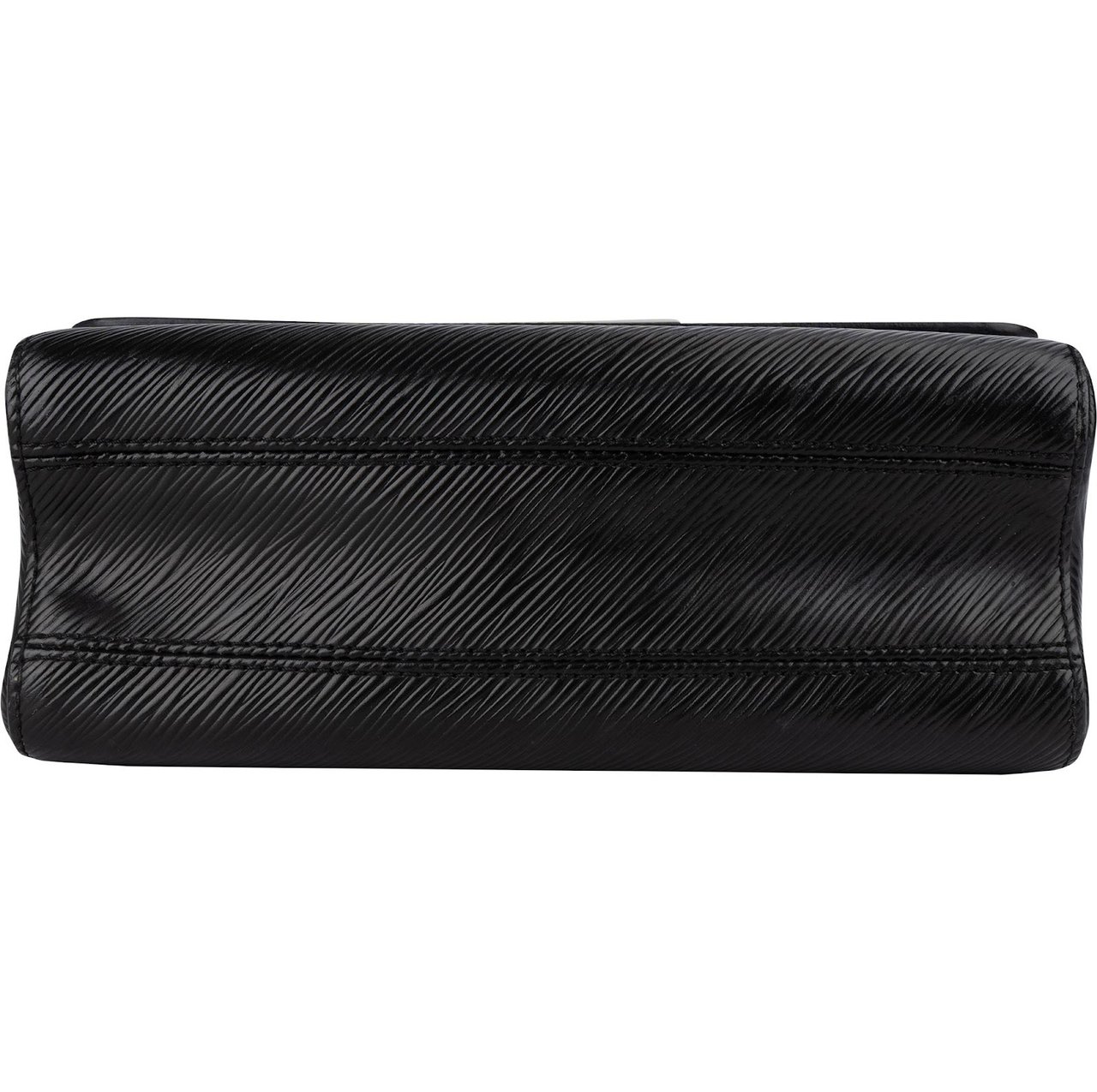 Louis Vuitton Louis Vuitton Noir Epi Leather Twist MM Crossbody Bag Zwart