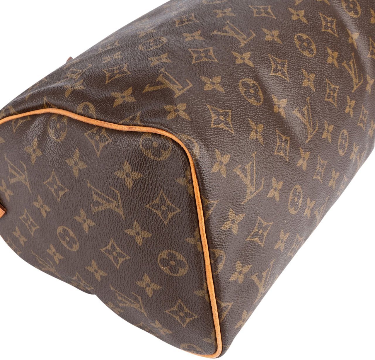 Louis Vuitton Louis Vuitton Monogram Canvas Speedy 30 Handbag Bruin