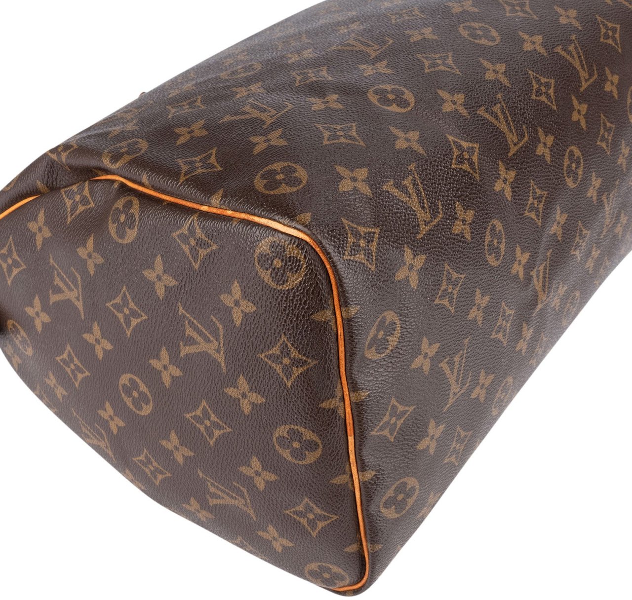 Louis Vuitton Louis Vuitton Monogram Canvas Speedy 35 Handbag Bruin