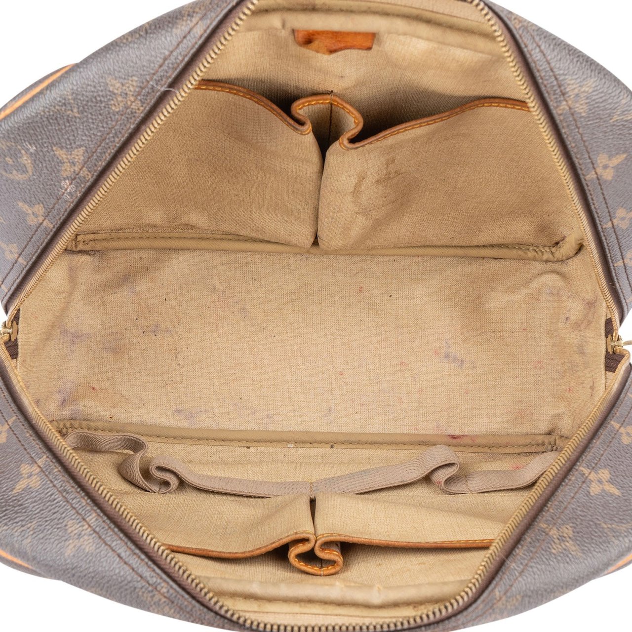Louis Vuitton Louis Vuitton Monogram Canvas Deauville Handbag Bruin