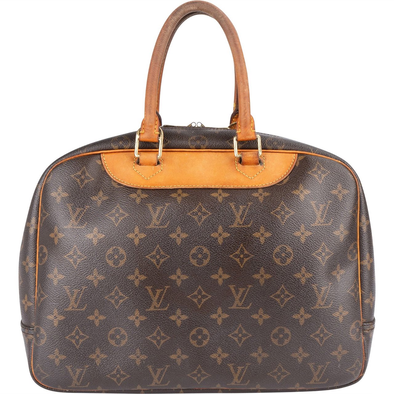 Louis Vuitton Louis Vuitton Monogram Canvas Deauville Handbag Bruin