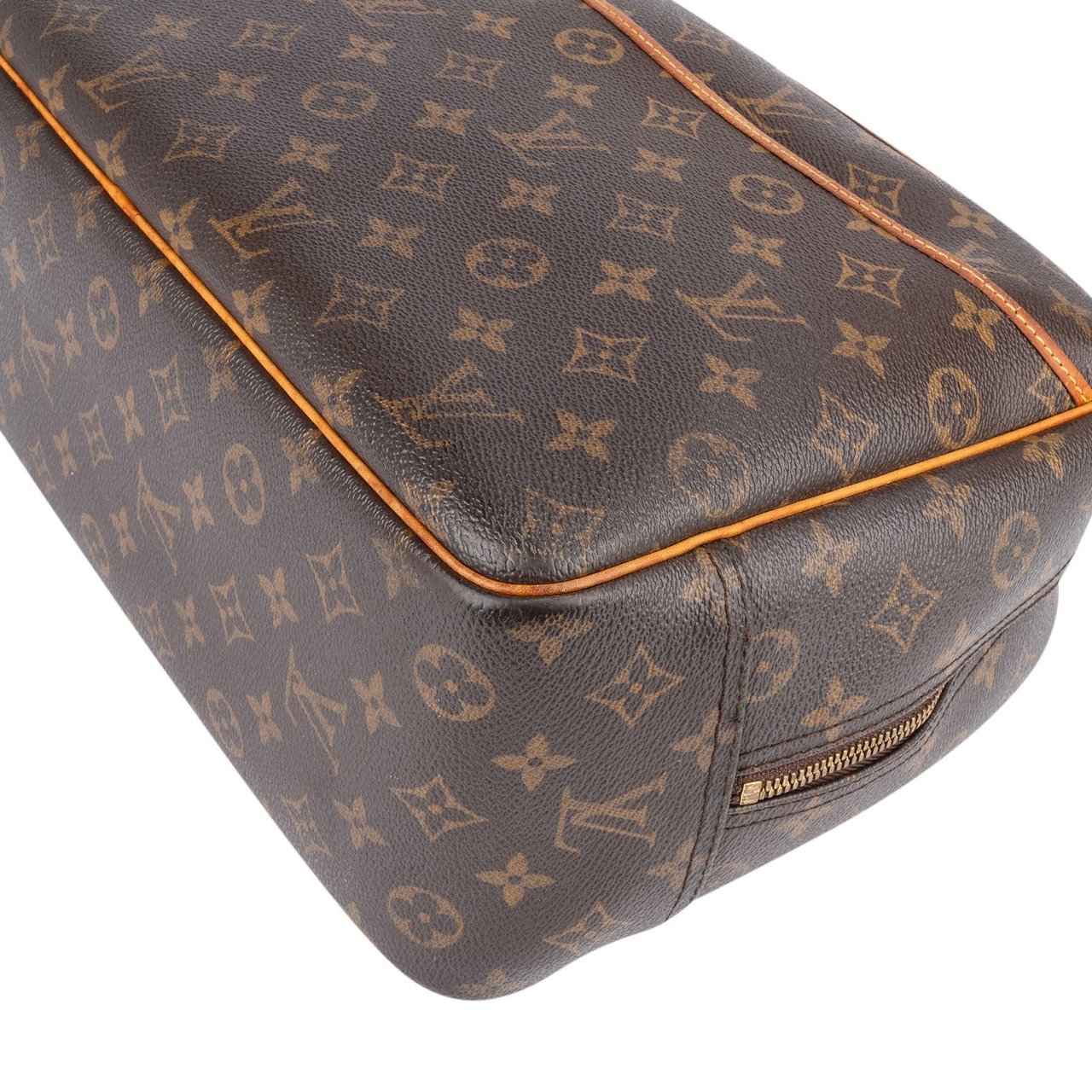 Louis Vuitton Louis Vuitton Monogram Canvas Deauville Handbag Bruin