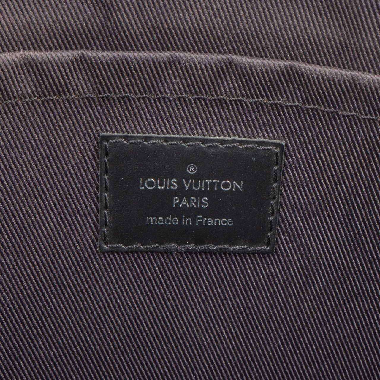 Louis Vuitton Louis Vuitton Canvas Monogram Eclipse Pochette Voyage MM Clutch Zwart