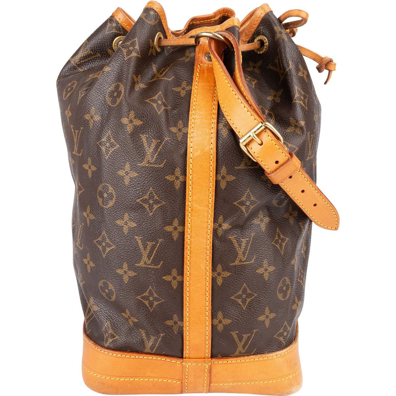 Louis Vuitton Louis Vuitton Monogram Canvas Sac Noé Grande Shoulder Bag Bruin