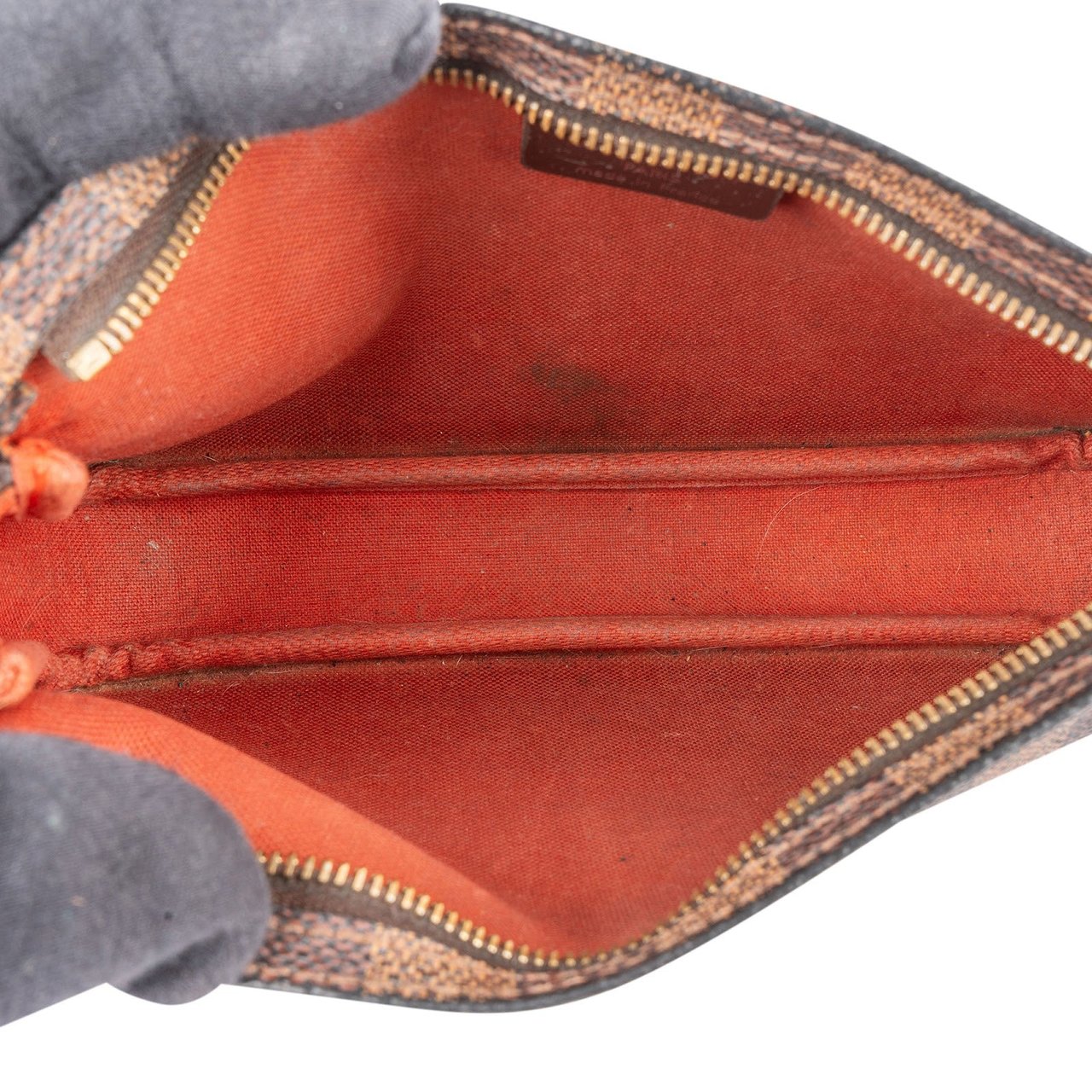 Louis Vuitton Louis Vuitton Monogram Damier Ebene Pochette Accessoires Handbag Bruin