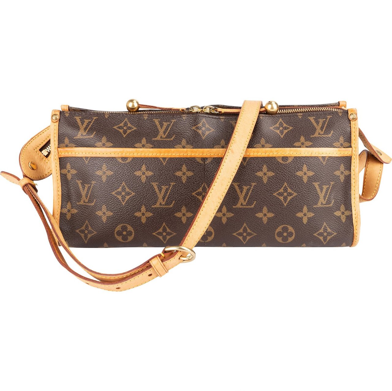 Louis Vuitton Louis Vuitton Monogram Canvas Popincourt Long Crossbody Bag Bruin