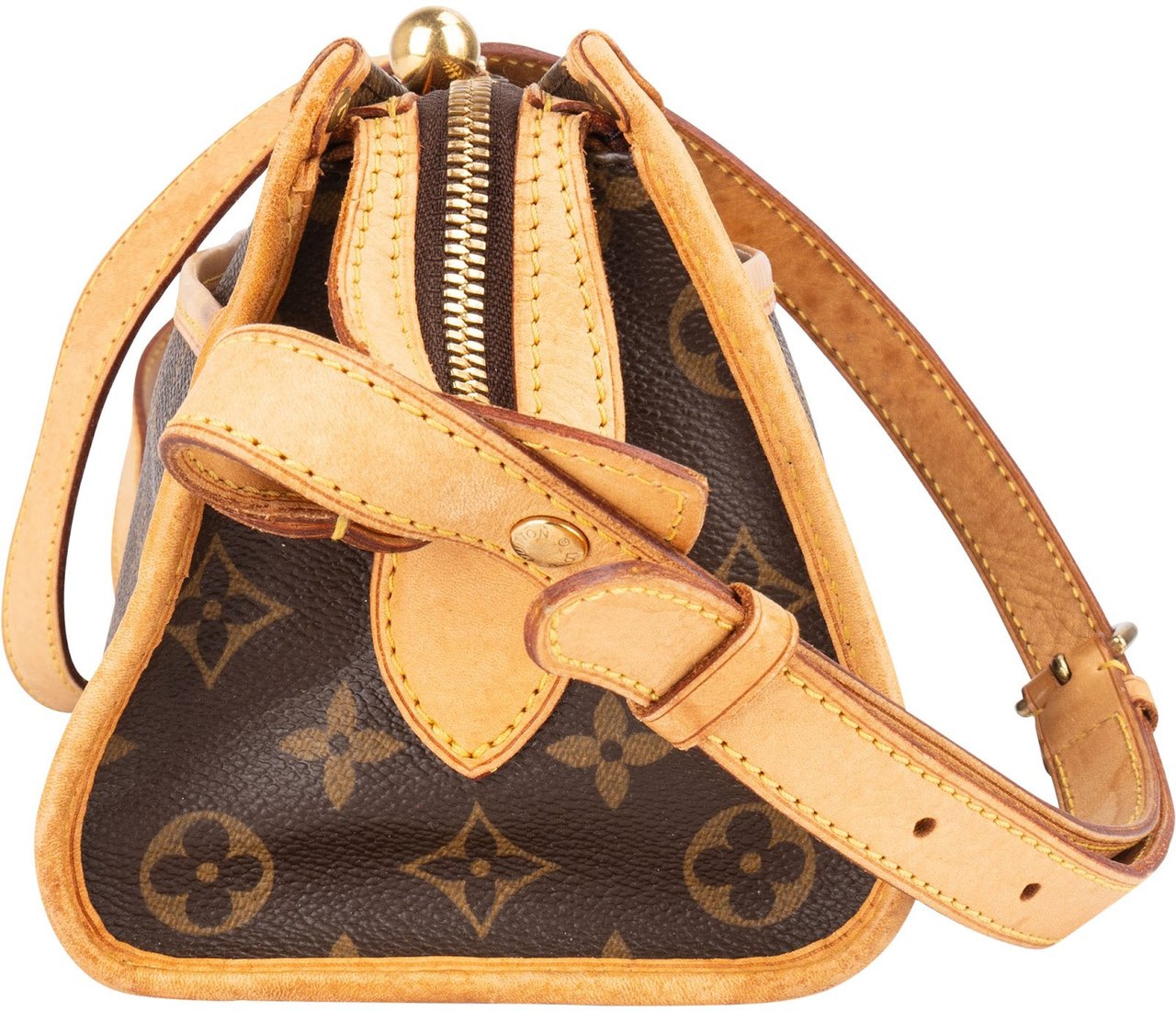Louis Vuitton Louis Vuitton Monogram Canvas Popincourt Long Crossbody Bag Bruin