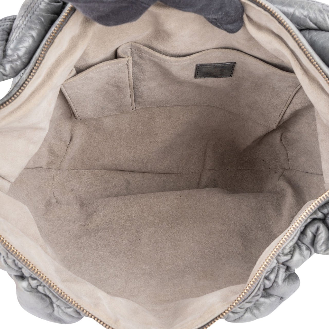 Louis Vuitton Louis Vuitton Leather Monogram Olympe Nimbus Shoulder Bag Donkergrijs