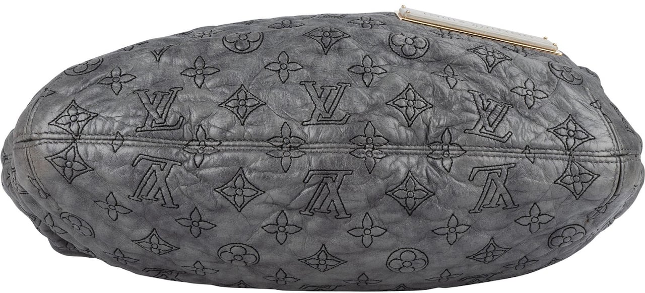 Louis Vuitton Louis Vuitton Leather Monogram Olympe Nimbus Shoulder Bag Donkergrijs