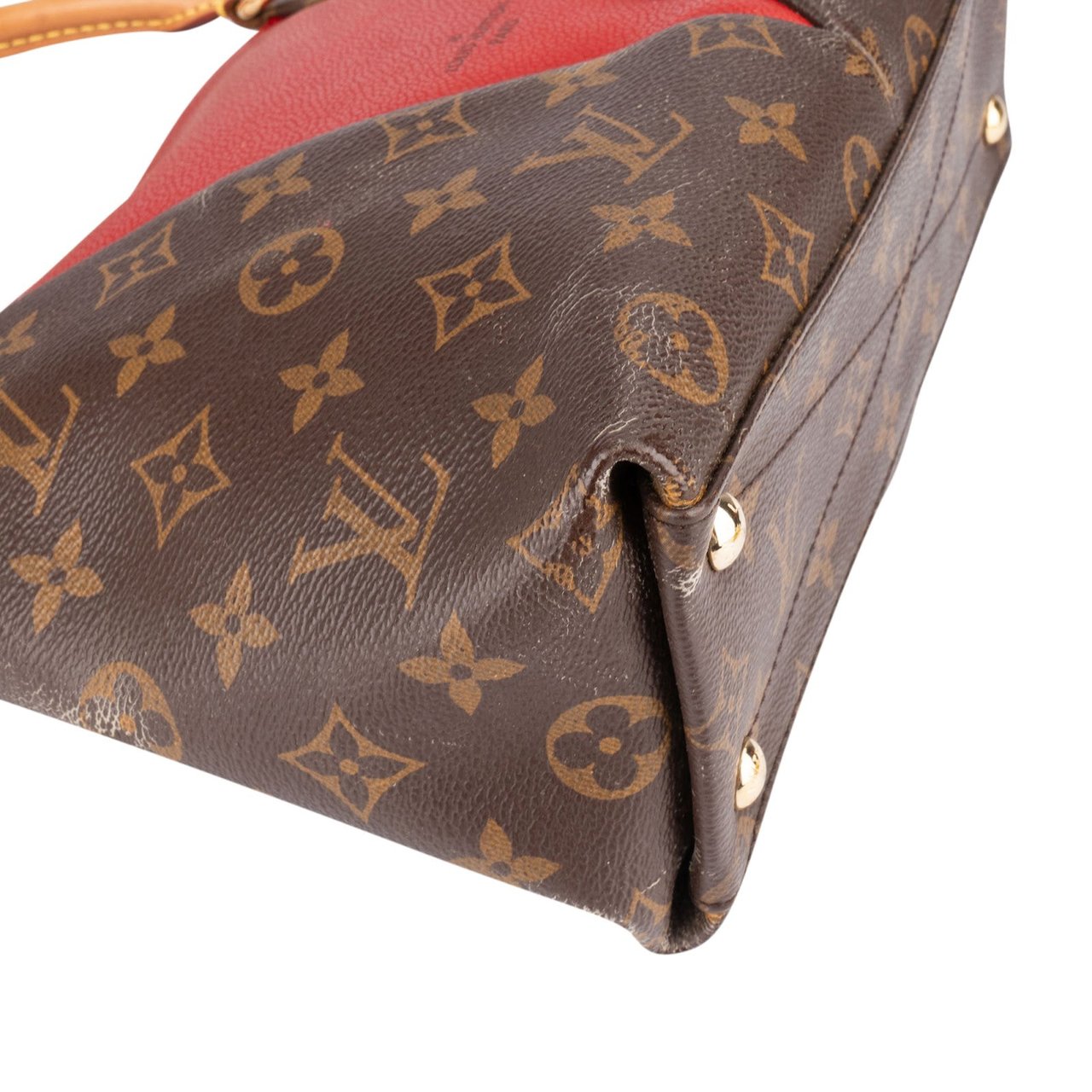 Louis Vuitton Louis Vuitton Monogram Canvas V Tote Handbag Bruin