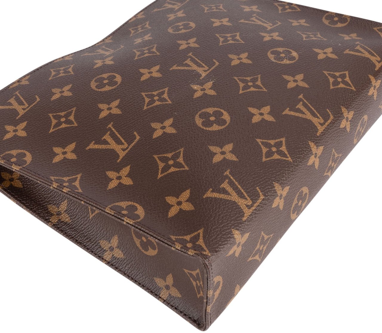 Louis Vuitton Louis Vuitton Monogram Canvas Poche Toilette 25 Clutch Bruin