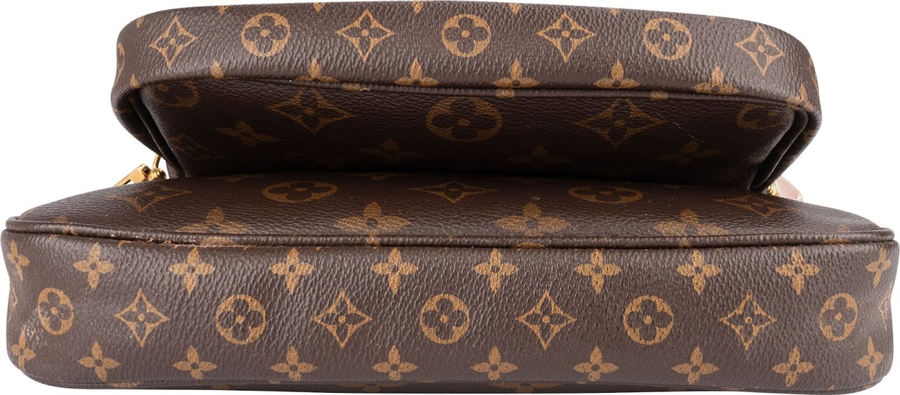 Louis Vuitton Louis Vuitton Monogram Canvas Multi Pochette Crossbody Bag Bruin