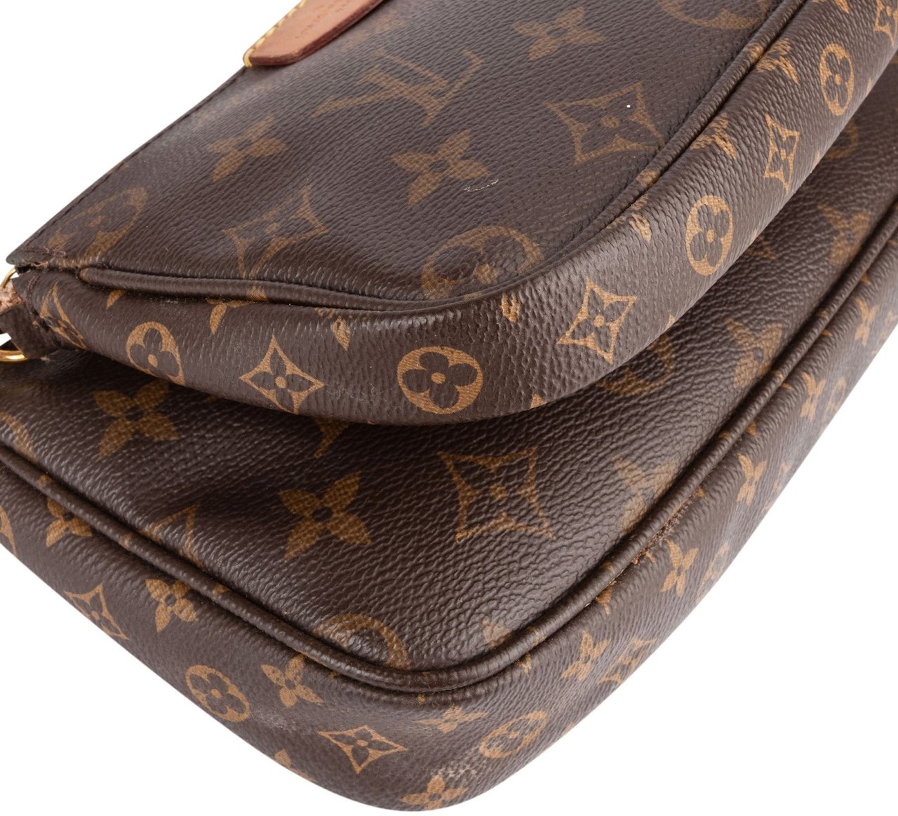 Louis Vuitton Louis Vuitton Monogram Canvas Multi Pochette Crossbody Bag Bruin